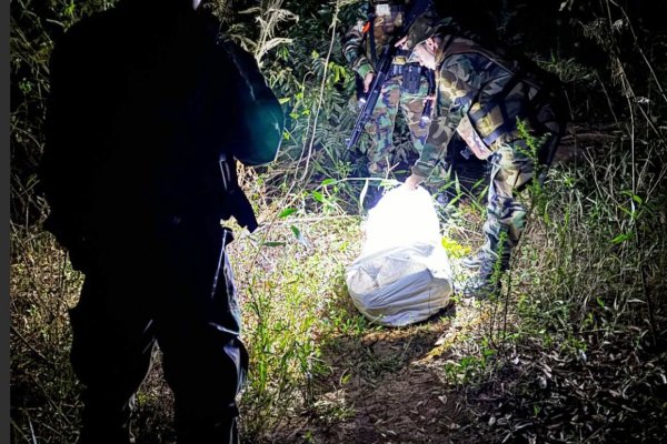 Prefectura secuestró más de 37 kilos de droga en Corrientes