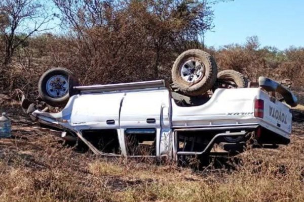 VUELCO EN ALVEAR! Otro accidente con lesionados en Corrientes