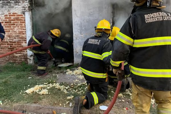 Mientras se espera la ola de calor no paran los incendios en Corrientes