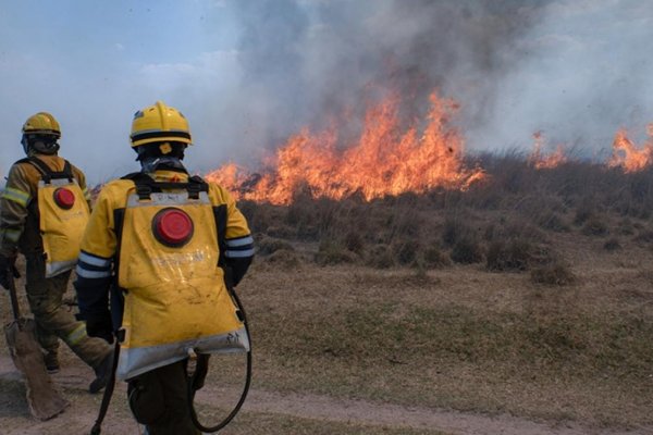 La Provincia realizó cobertura sanitaria ante incendios