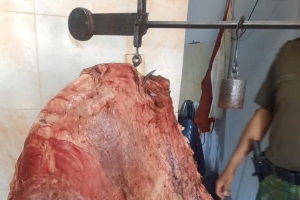 CARNE TRUCHA! Decomisan alimentos no aptos para consumo en Esquina