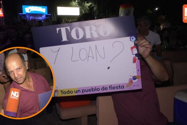 SE ANIMÓ! Cartel de Loan en la Fiesta Nacional del Chamamé