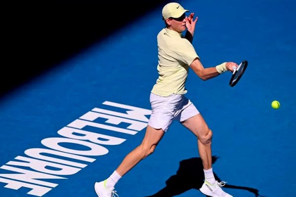 Imparable: Sinner se metió en los cuartos de final del Abierto de Australia