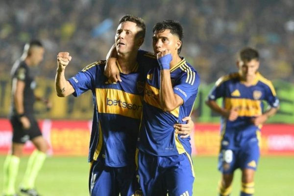 EL CORRENTINO HIZO EL 5°: Kevin Zenón clavó el último en la goleada de Boca Junior