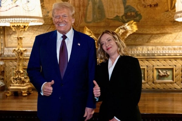 Trump altera los lazos con Europa y elogia a Meloni