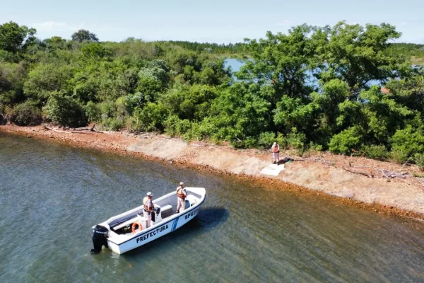 Corrientes: incautan artes de pesca ilegal en zona protegida