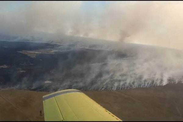 EL FUEGO AVANZA! Miles de hectáreas quemadas y dos focos sin controlar