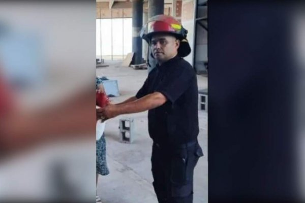 Bombero correntino pierde la vida en un incendio en Misiones