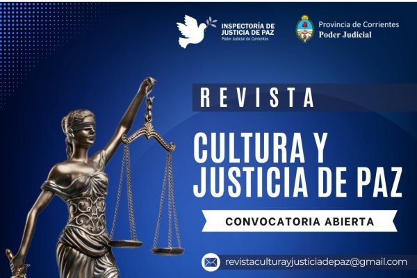 Convocatoria Abierta para la Primera Edición de la Revista Cultura y Justicia de Paz