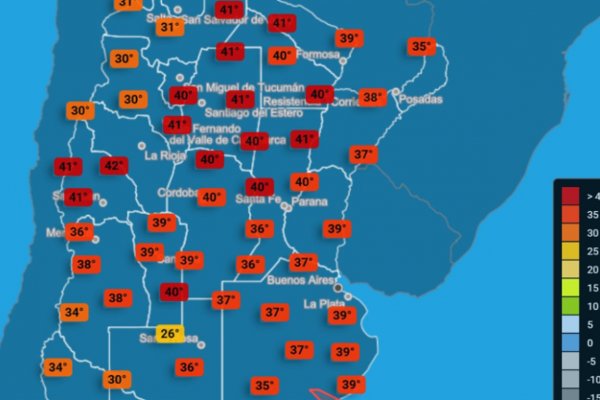 RANKING! Estas son las ciudades más sofocantes de Argentina