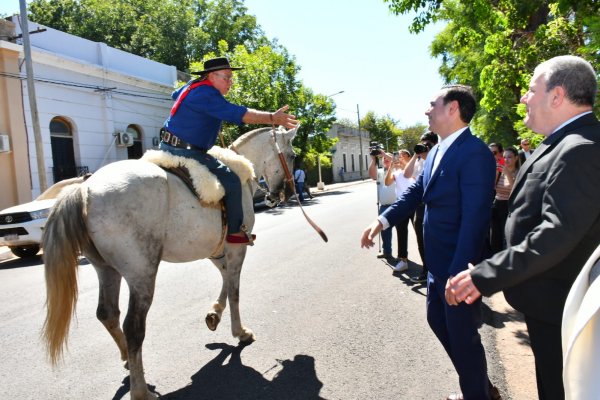 Gira por el interior: Valdés empezó a despedirse y qué pidió que “tenga el próximo gobernador”