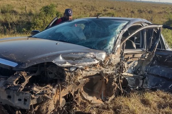 RUTAS PELIGROSAS! Dos accidentes en Ruta Nacional 12 Corrientes