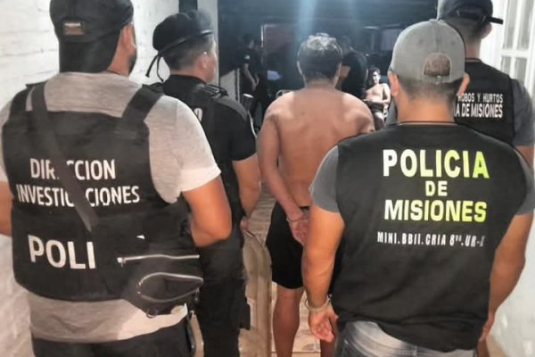 Robó en Mocoretá y lo detuvieron en un barrio de Garupá en Misiones