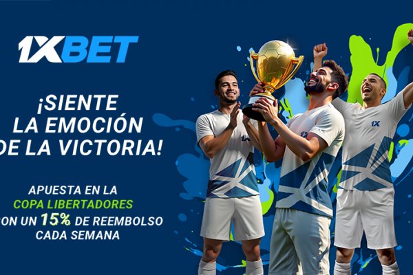 Sigue los mejores partidos de la clasificación de la Copa Libertadores con una promoción rentable de 1xBet