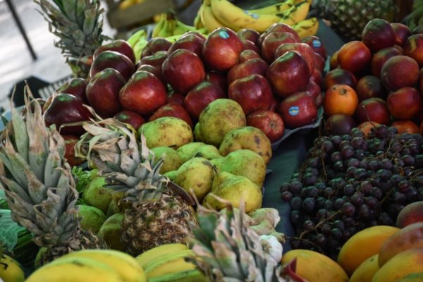 Feriantes este miércoles en Plaza Torrent