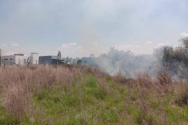 PELIGRO FUEGO! Tres hectáreas quemadas en el Club Hípico Santa Catalina