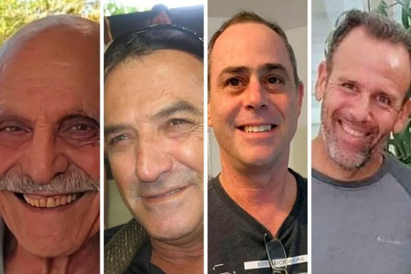 Quiénes son Shlomo Mansour, Itzik Elgarat, Ohad Yahalomi y Tsahi Idan, los rehenes del último canje acordado entre Hamás e Israel