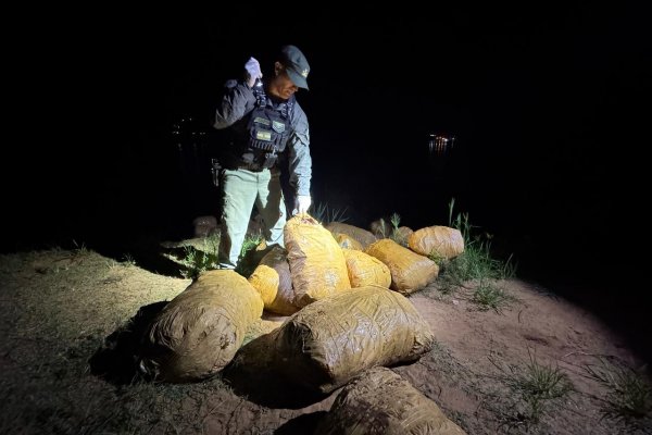 DROGA! Con apoyo de Gendarmería Ituzaingó secuestran más de una tonelada de marihuana