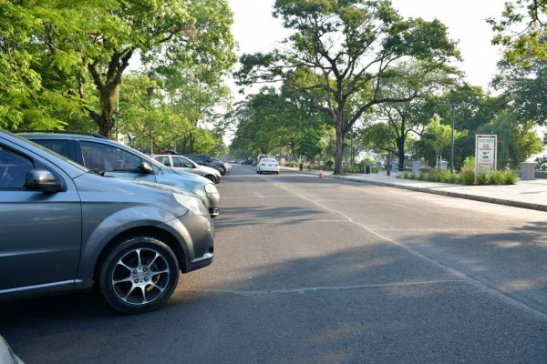 Insistencia con la prueba: el cambio de estacionamiento en la costanera seguirá