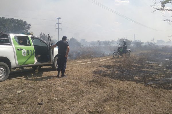 MALVADOS! Tres correntinos detenidos por provocar un incendio de gran magnitud en Itatí