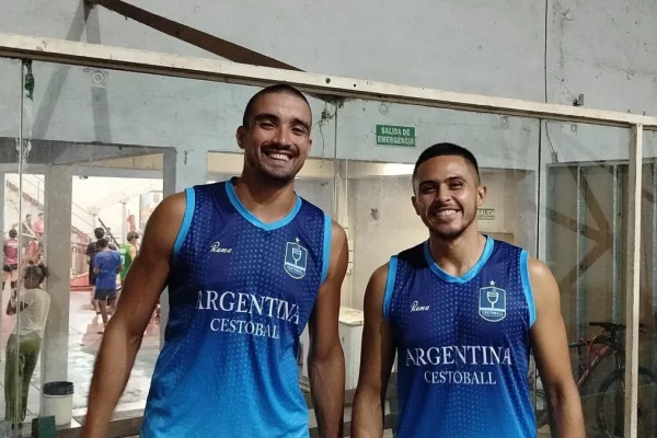 Dos correntinos participarán con la Selección Argentina de Cestoball en Chaco