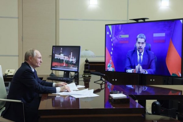 Putin y Maduro cierran la alianza estratégica entre los dos países por videollamada