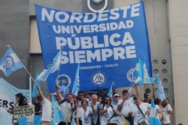 Docentes y no docentes de la Unne convocaron a un paro de 48 horas