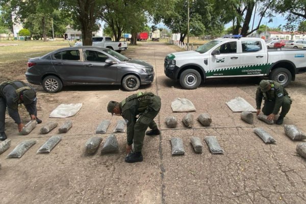 Chaco: más de 60 kilos de drogas secuestrados en dos operativos