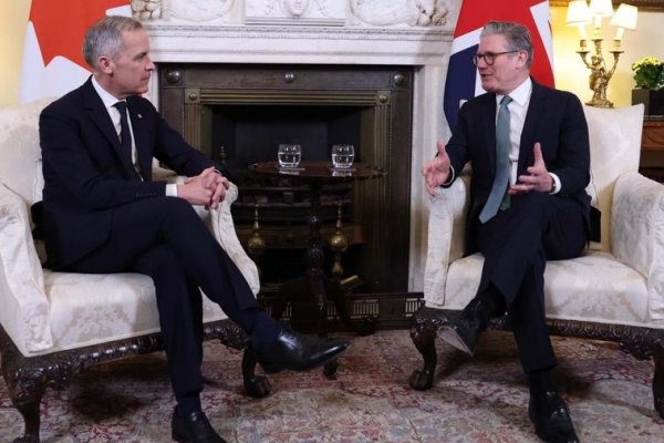 Mark Carney en Downing Street: «El Reino Unido y Canadá son aliados soberanos y amigos»