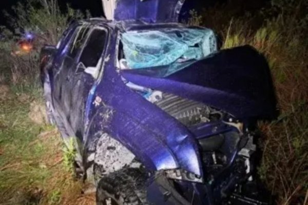 TRAGEDIA! Un muerto y otro herido en tremendo choque frontal