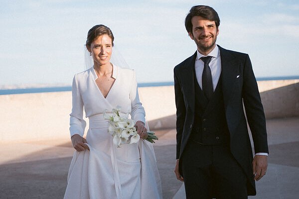 La novia mallorquina con kimono que marcará tendencia con su estilo minimalista