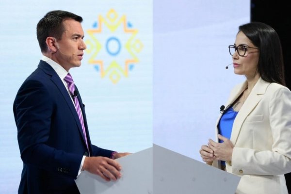 Noboa y González se enfrentan este domingo en un debate electoral crucial para Ecuador