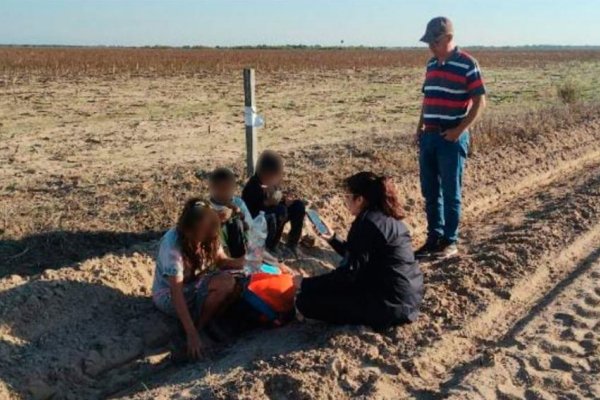 TRANQUILIDAD! Aparecieron los tres hermanos desaparecidos en Corrientes, a pocos kilómetros de la casa de Loan Peña